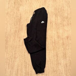 Black Nike joggers